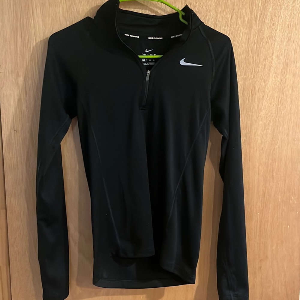 Black XS Nike Running Dri-Fit pullover